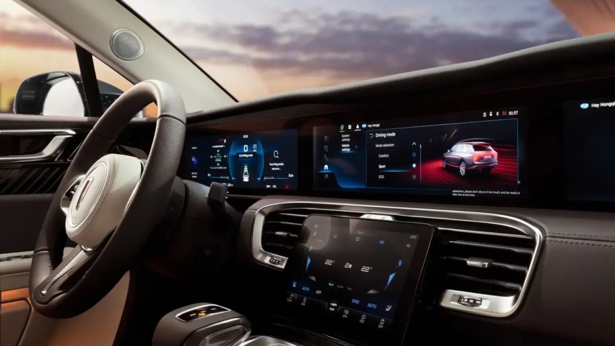 Hongqi E-HS9 на заказ из Китая