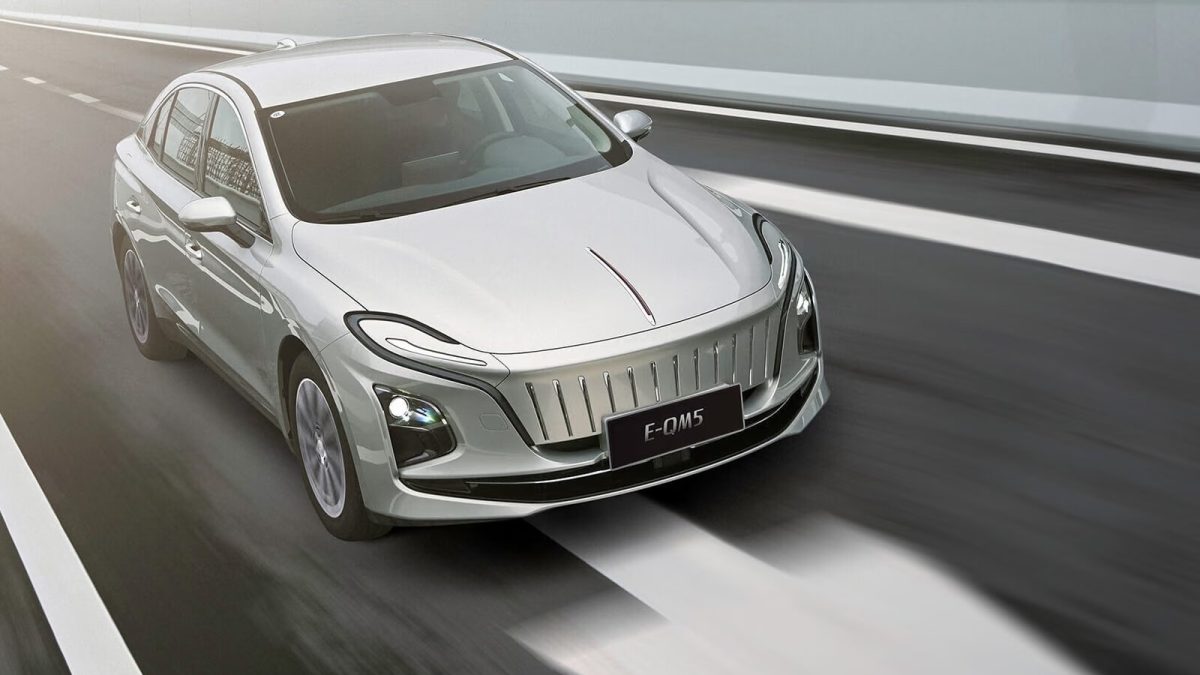 Hongqi E-QM5 на заказ из Китая