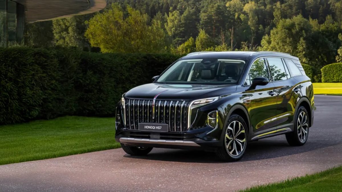 Hongqi HS7 на заказ из Китая