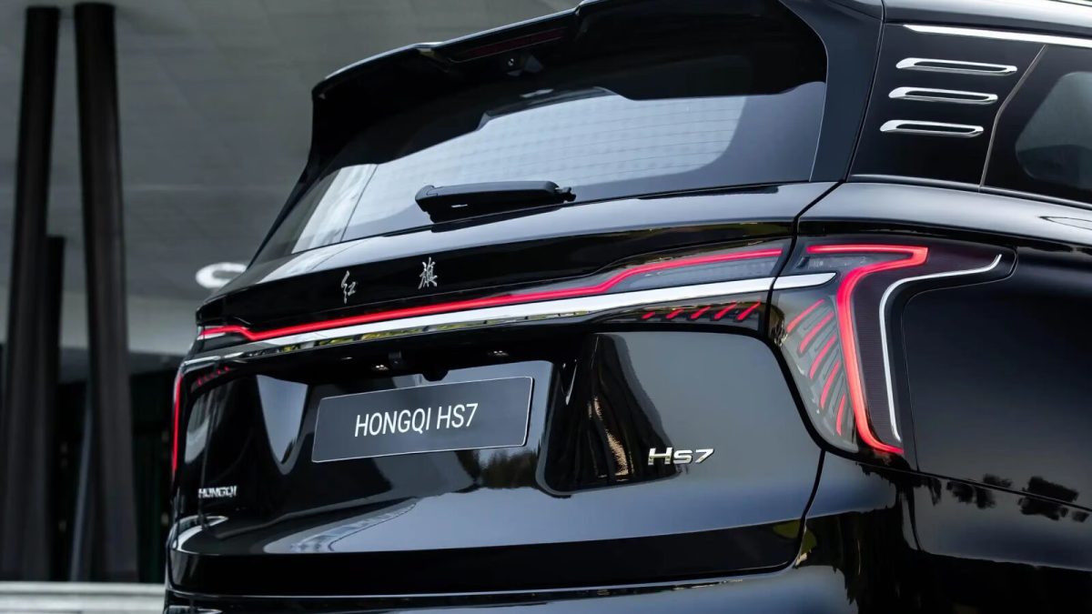 Hongqi HS7 на заказ из Китая