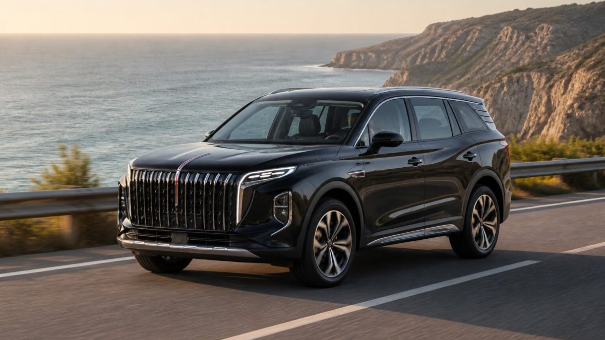 Hongqi HS7 на заказ из Китая