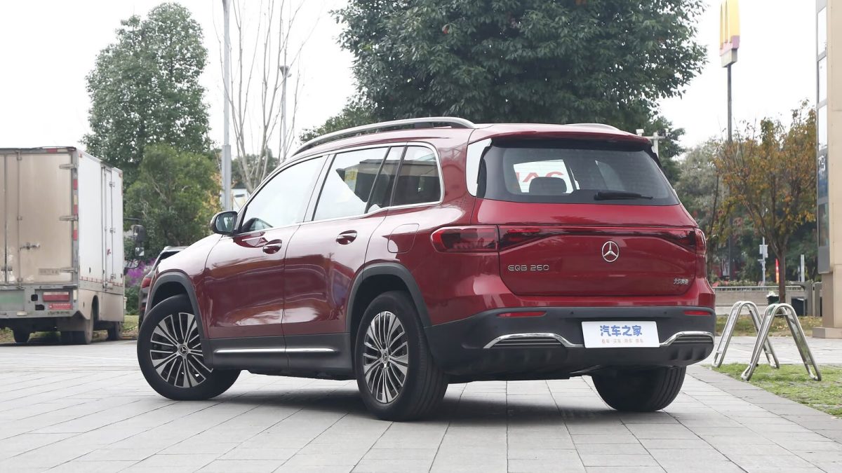 Mercedes-Benz EQB на заказ из Китая