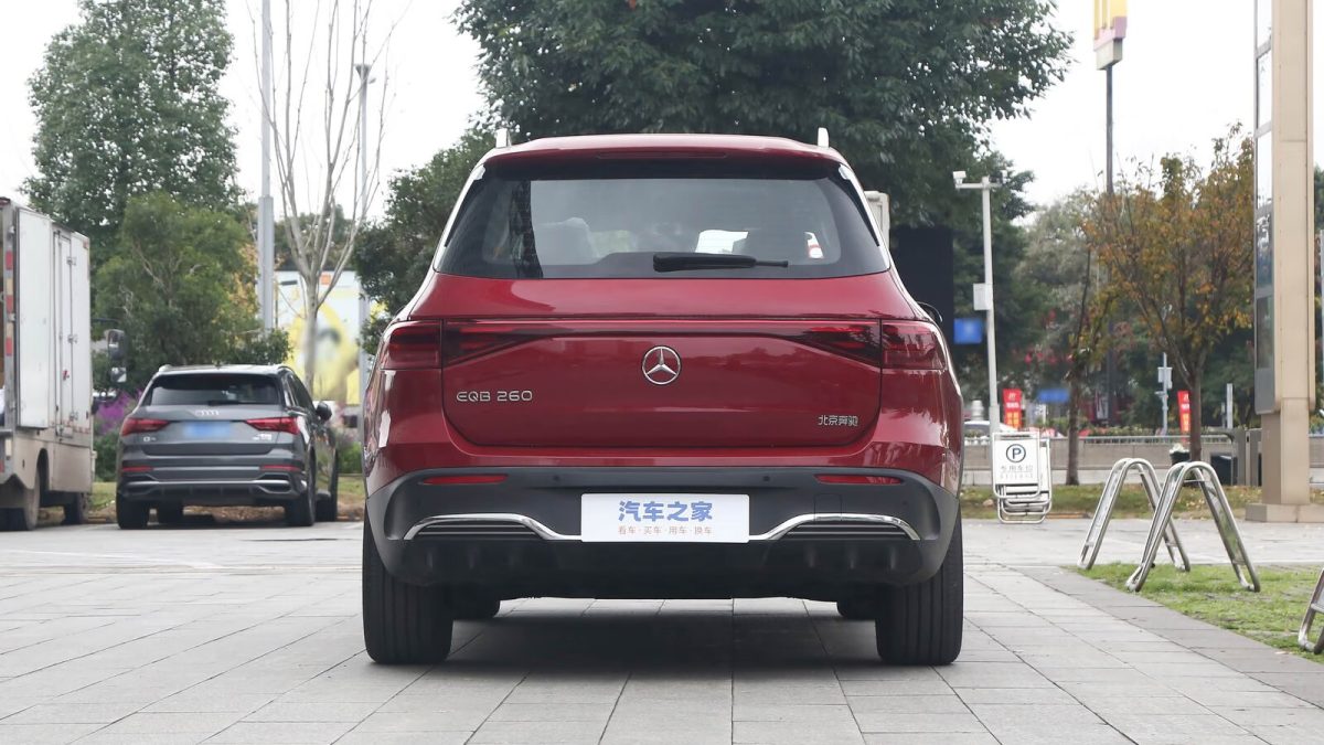 Mercedes-Benz EQB на заказ из Китая