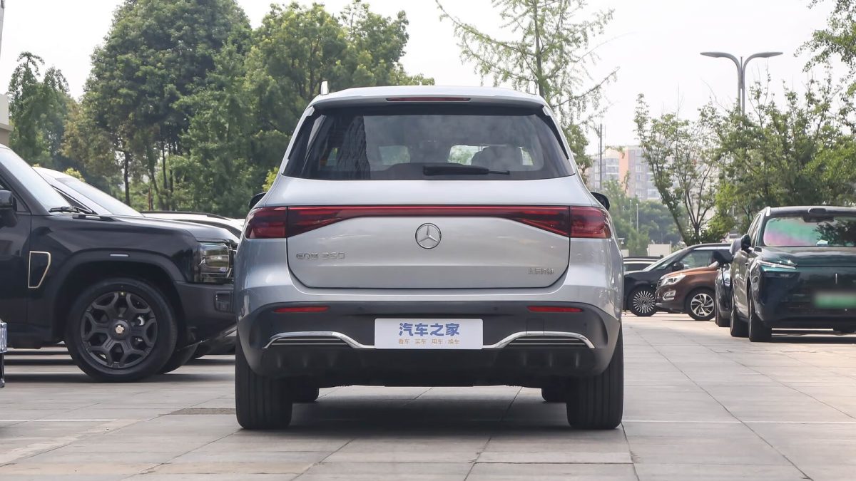 Mercedes-Benz EQB на заказ из Китая