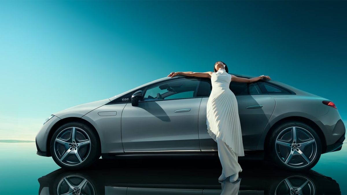 Mercedes-Benz EQE на заказ из Китая