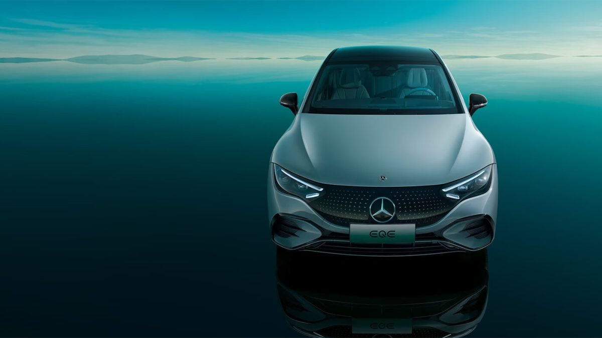 Mercedes-Benz EQE на заказ из Китая