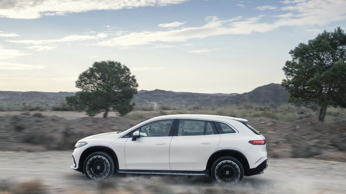 Mercedes-Benz EQS SUV на заказ из Китая