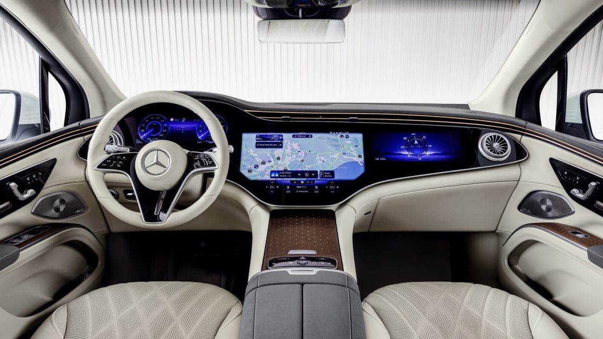 Mercedes-Benz EQS SUV на заказ из Китая