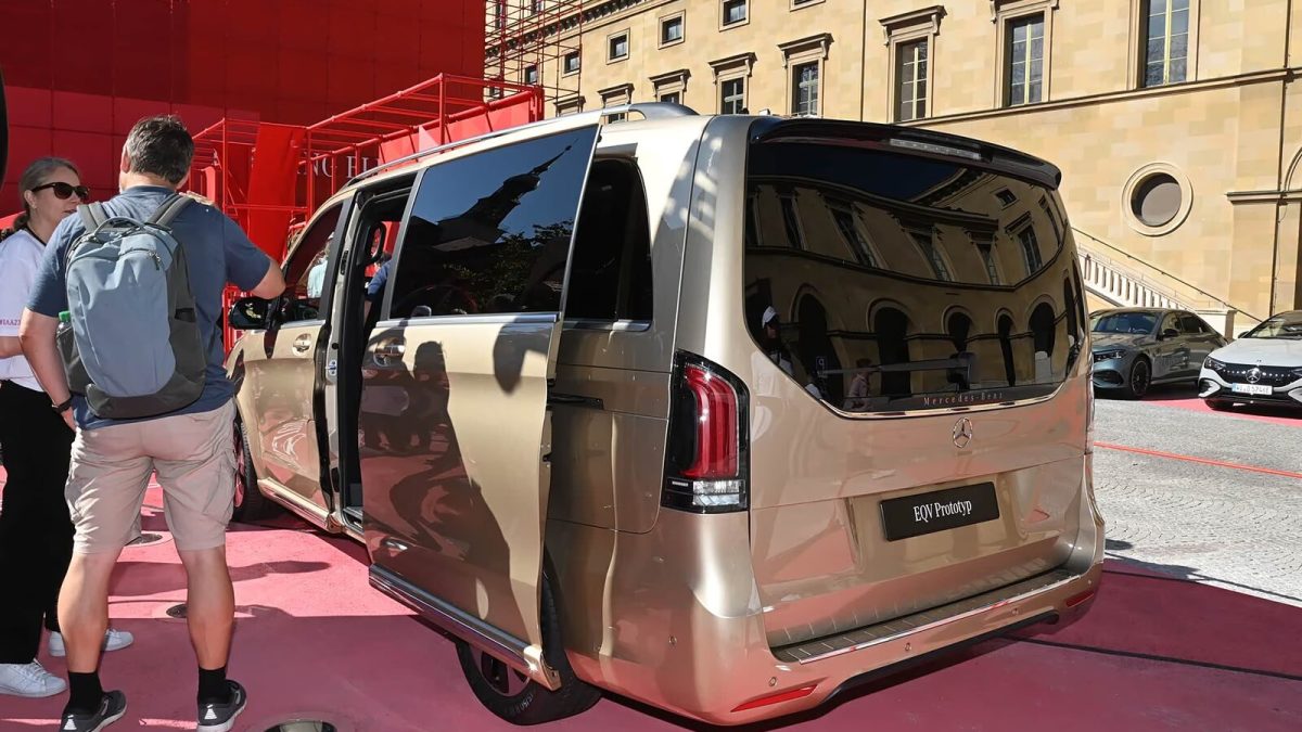 Mercedes-Benz EQV на заказ из Китая