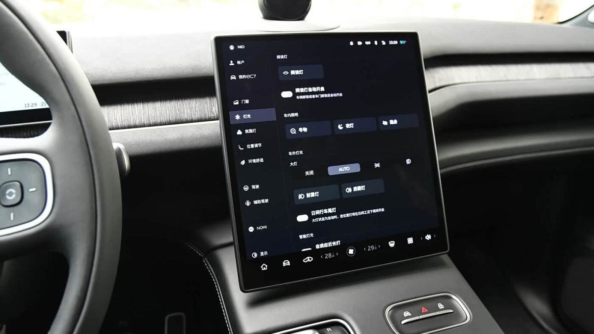 Nio EC7 на заказ из Китая