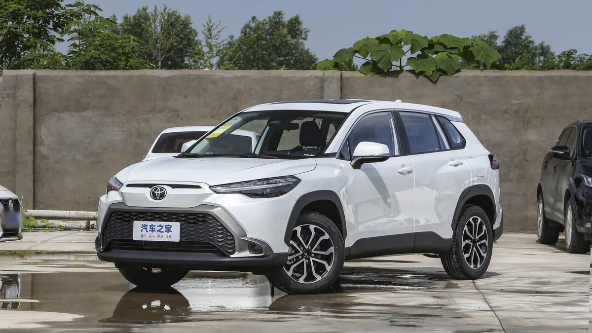 Toyota Frontlander — белый кузов спереди
