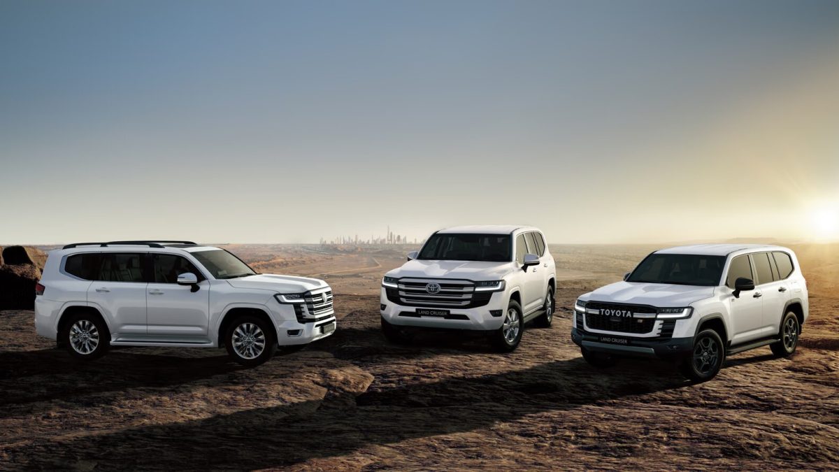 Toyota Land Cruiser 300 на заказ из ОАЭ