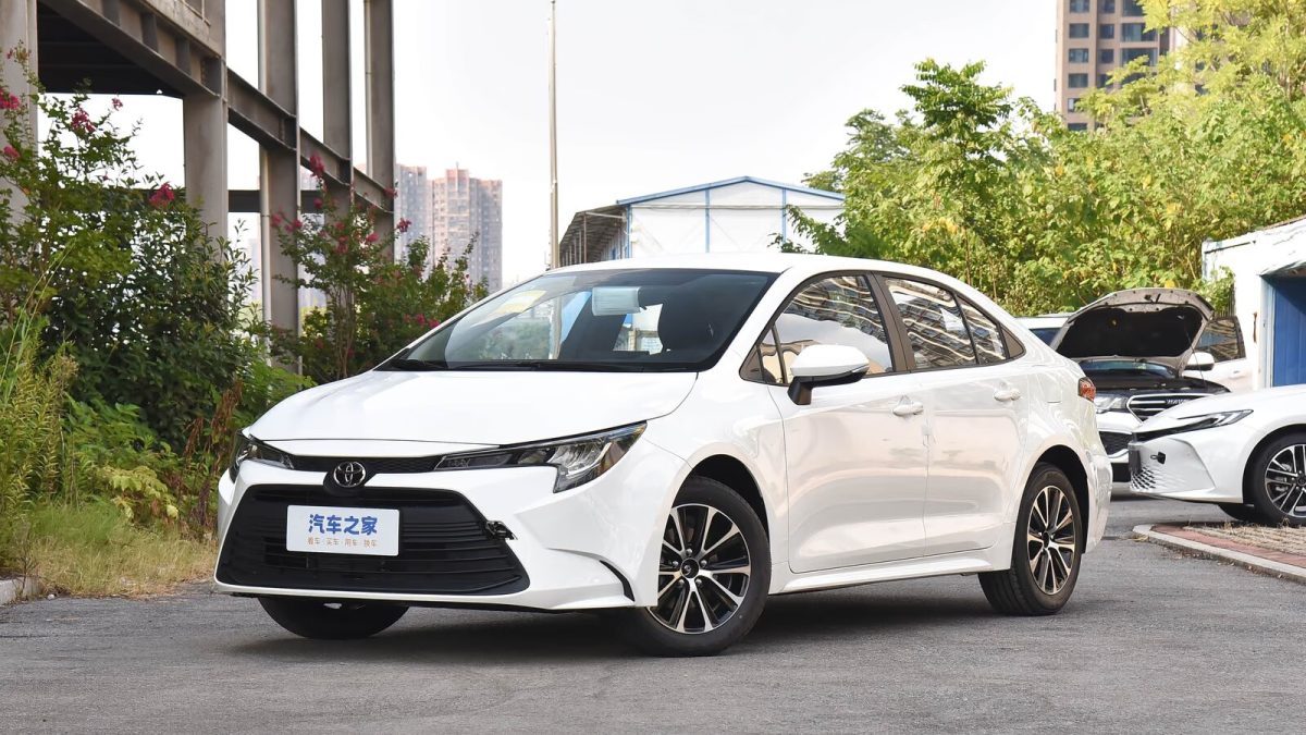 Toyota Levin на заказ из Китая
