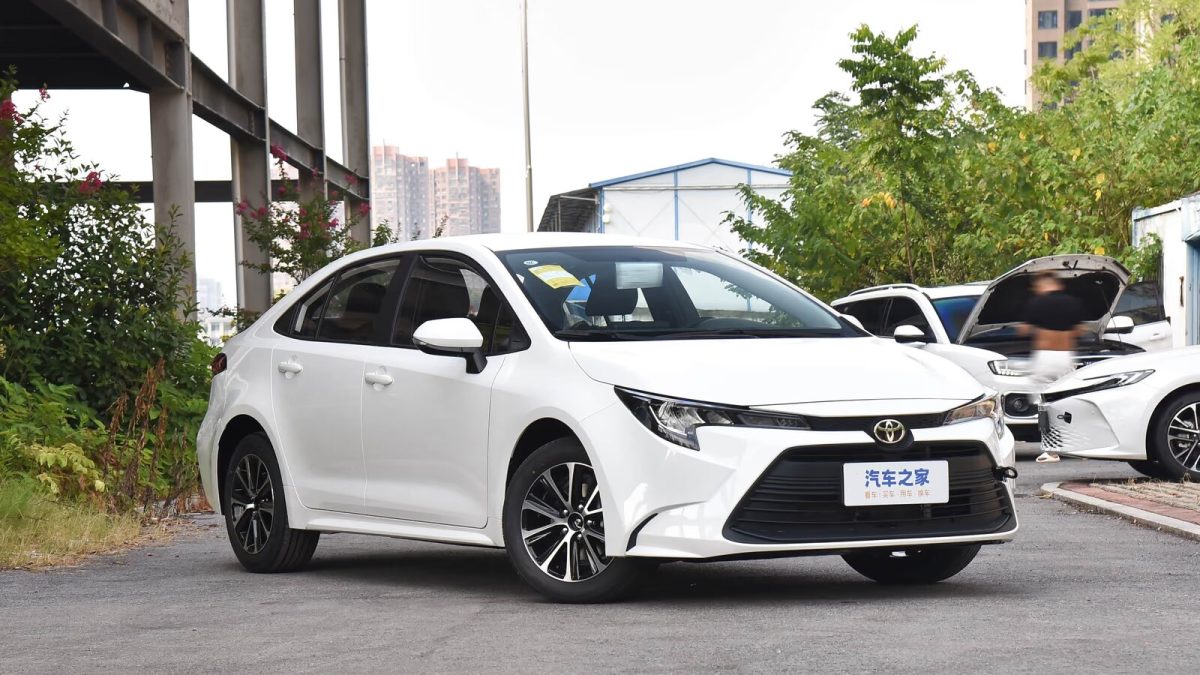 Toyota Levin на заказ из Китая