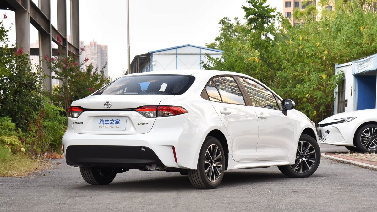Toyota Levin на заказ из Китая