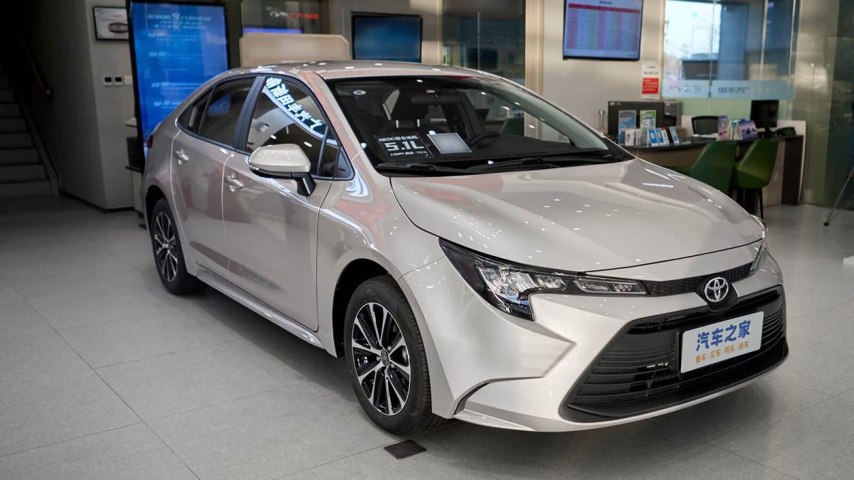 Toyota Levin на заказ из Китая