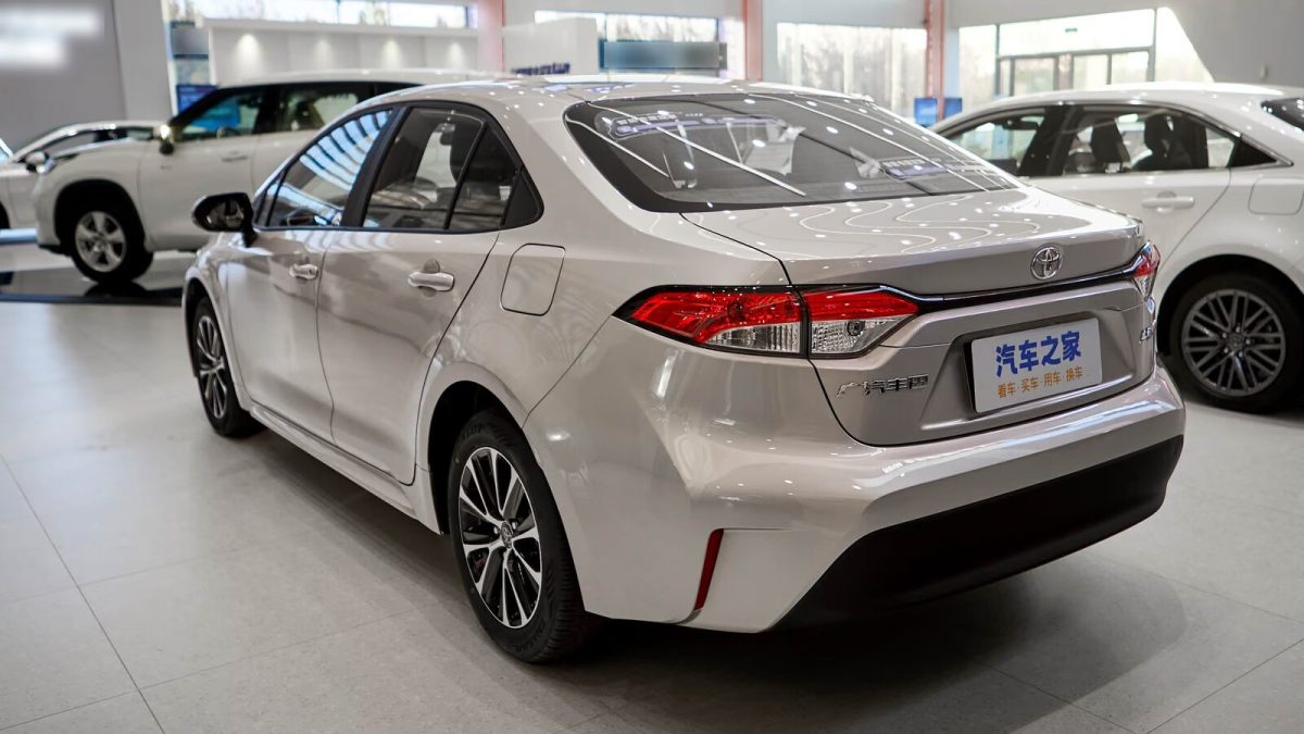 Toyota Levin на заказ из Китая