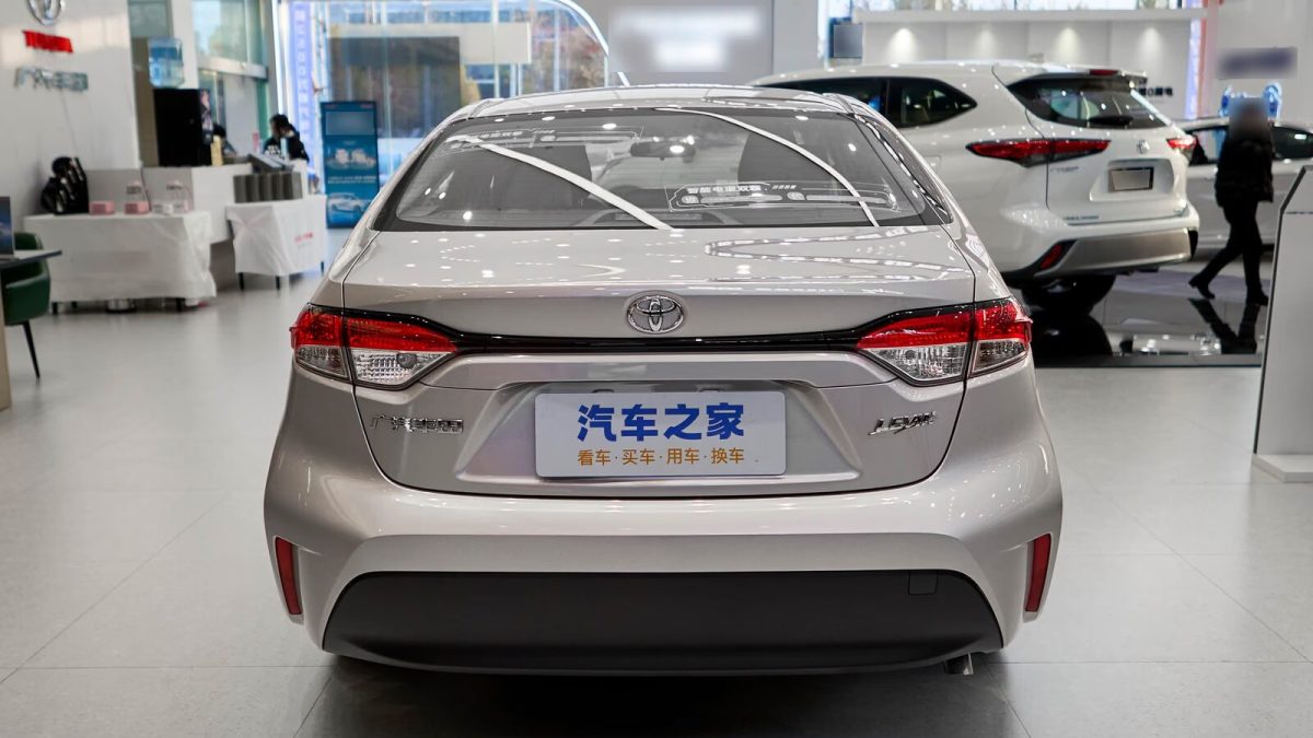 Toyota Levin на заказ из Китая