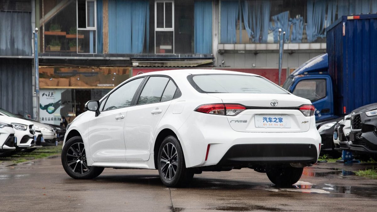 Toyota Levin на заказ из Китая